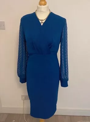 Grace Karin Blue Cocktail Dress Size 10/M • £8.99