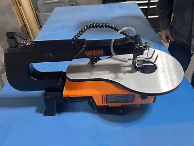 WEN 16-Inch Variable Speed Scroll Saw With Easy-Access Blade Changes Work Light • $50