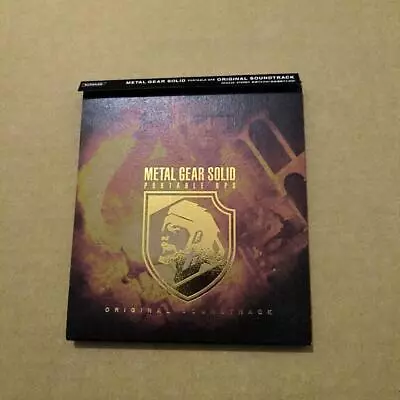 Metal Gear Solid Portable Ops Original Soundtrack Japan J2 • $131.65