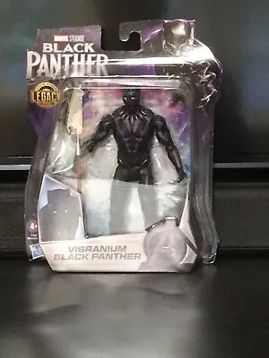 Marvel Studios Black Panther Vibranium Legacy Collection Hasbro 6  Action Figure • $0.99