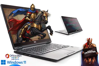 Fast Cheap Gaming Laptop I7 1TB SSD Win11 16GB RAM Computer FHD 2 In 1 Touch PC • £199