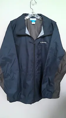 Columbia  Men's Hooded/Packable Windbreaker Jacket Lightweight Size L Vented • $18