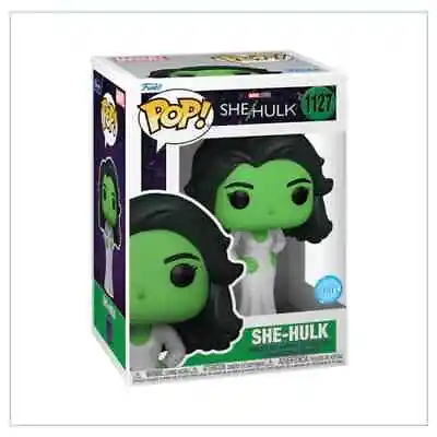 She-Hulk Gala Glitter Funko Pop Marvel Vinyl Figure - NEW & In Stock UK • £16