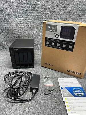 QNAP TR-004 4 Bay USB Type-C Direct Attached Storage With Hardware RAID • $205