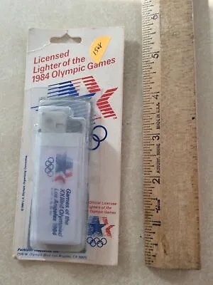 Misc: 1984 Olympic Cigarette Lighter      (E168-1568) • $6