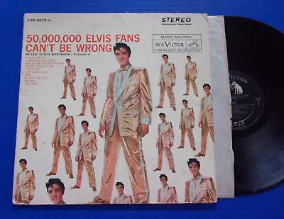 ELVIS PRESLEY - Elvis' Gold Records Vol. 2 (LSP-2075) First Stereo Pressing • $9.99