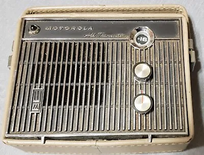 Vintage MOTOROLA X39S BATTERY OPERATED TRANSISTOR RADIO For Parts Or Repair • $24.88