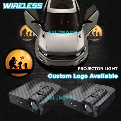 Wireless Car Door Ghost Shadow Courtesy Dragonball Dragon Ball Z Projector Light • $17.09