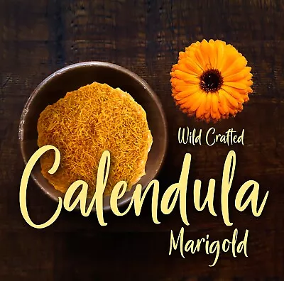 $4.77 • Buy Calendula Flower Petals 100% Natural Dried Apothecary Herbal Herbalism Fast USA