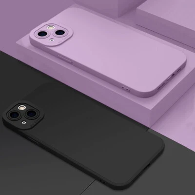$3.95 • Buy For IPhone 14 Max 13 12 Pro 11 XR XS 7 8 Silicone Shockproof Simple Case Cover