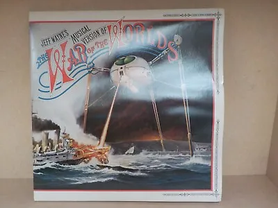 Jeff Wayne Musical Version War Of The Worlds 1978 2 Disc Vinyl Record Set  ID987 • £18.90