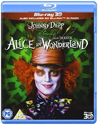 £3.49 • Buy Alice In Wonderland (Blu-ray 3D) [2017] [Region Free] - DVD  I6VG The Cheap Fast