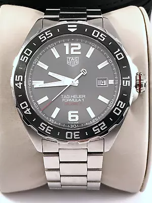 2021 Tag Heuer Formula 1 Calibre 5 Men's Automatic Watch In Exc. Cond. WAZ2011 • $1475