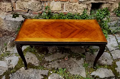 Mid Century Wooden Coffee Table Sofa Side Table Art Deco Style Coffee Table • $290