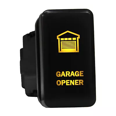 GARAGE OPENER 8B86OM Push Switch 12V Momentary LED Amber For Toyota Tacoma • $14.50