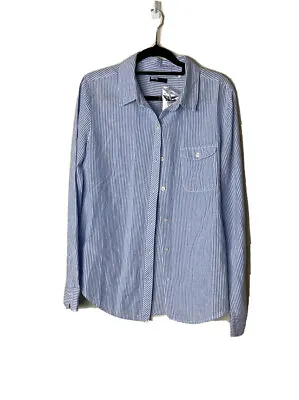 $39 • Buy BDG M Button Shirt Stripe 100% Cotton New W Extra Button Urban Outfitter Medium