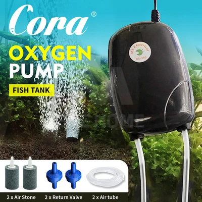 $20.98 • Buy Air Bubble Disk Stone Aerator Aquarium Fish Tank Pond Oxygen Pump HOT EA