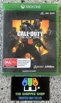 Call Of Duty Black Ops 4 (XBOX One 2018) | Free AU Postage • $15