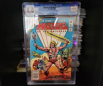 Masters Of The Universe #1 (1982) CGC 8.0 White Pages  Kupperberg - Tuska  • $53