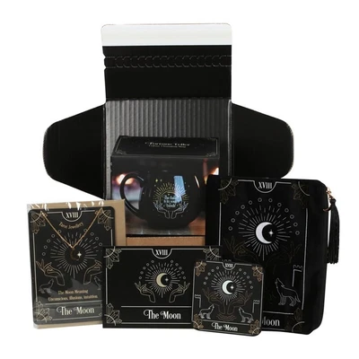 £39.99 • Buy The Moon Tarot Gift Set, Birthday, Handfasting, Anniversary - SDGIFT88022