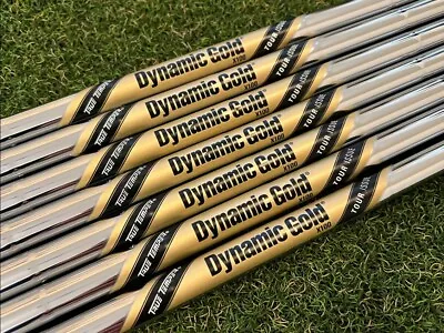 True Temper Dynamic Gold Tour Issue Wedge Shafts X100 (Extra Stiff) - Set Of 3 • $129.99