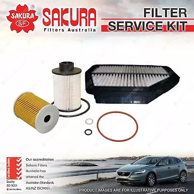 $64.95 • Buy Sakura Oil Air Fuel Filter Service Kit For Holden Captiva CG 2.0L TD 05/07-01/11