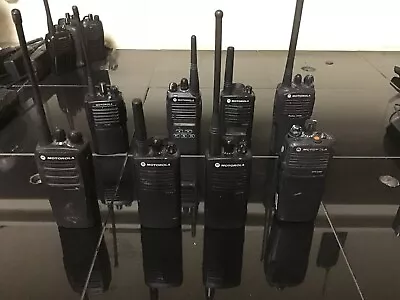  Lot Of 8  Motorola Walkie Talkies Various Models • $250