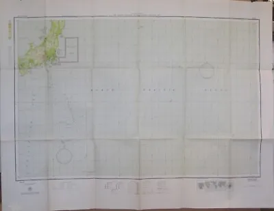 1950 US AIR FORCE Navigation Chart Map JAPAN Honshu Tokyo Osaka Nanpō Islands • $49.99