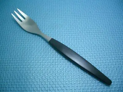 Gense Sweden FOCUS DELUXE BLACK 7 7/8  Dinner Fork Stainless Flatware • $11.95
