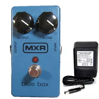 MXR M-103 Blue Box Octave Fuzz W/ 9v Power Supply • $99.99