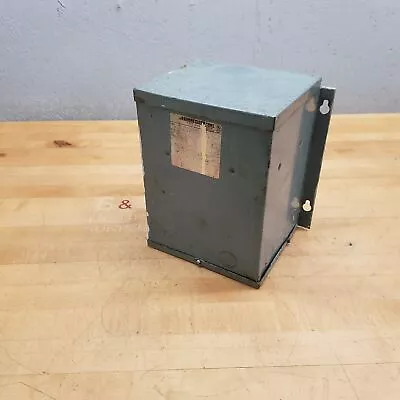 Square D 2S1F General Purpose Dry Transformer 2 KVA 1PH 480/240 HV 120/240 LV • $99.99