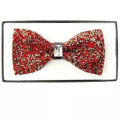 Vittorio Farina Rhinestone Bow Tie • $9.01