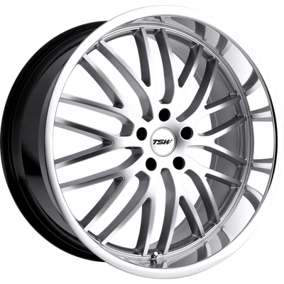$988 • Buy Set (4) 17x8 +40 5x114.3 5x4.5 Tsw Snetterton Silver Wheels/rims 17 Inch 49416