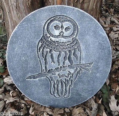 $24 • Buy Owl Plaque Plastic Mold For Plaster Concrete Resin Casting  10  X 3/4 