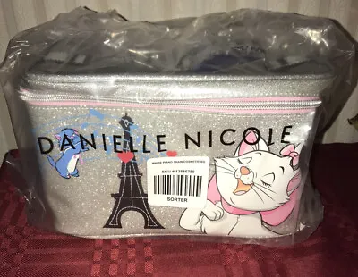 New Disney Danielle Nicole Marie Aristocats Train Case Makeup Cosmetic Bag  • $69.99