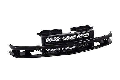 Black Grille With Molding Trim Fits For 98-04 Chevy S10 Blazer Pickup Xtreme • $74.42