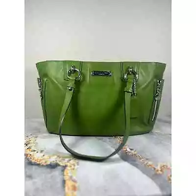 Coach Lime Green Zips Tote Shoulder Handbag Purse  • $89.99