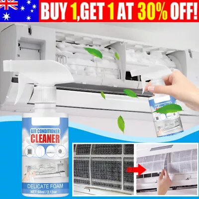Air Conditioner Foaming Cleaner Air Con Coil Foam Cleaning Sprays Household Use • $11.99