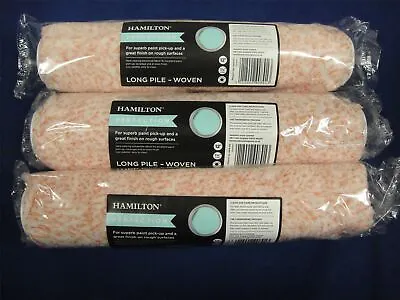 Hamilton Perfection Long Pile Paint Roller Sleeve 12  14218-012 X 3 Rolls • £22.99