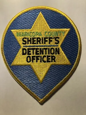 Maricopa County Arizona “Detention Officer” Sheriff Patch • $4.99