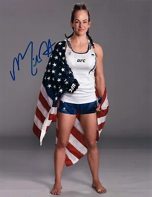 Miesha Tate Signed 8X10 PHOTO #113 UFC Bantamweight MMA FIGHTER Big Brother  • $19.99