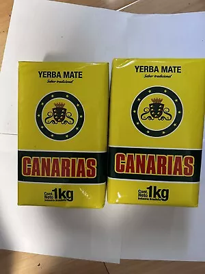 Canarias Yerba Mate - 1 Kg X 2 Bags • £17.83