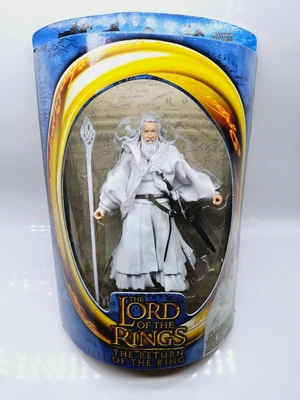 £28 • Buy Lord Of The Rings Gandalf The White Cloth Cape Action Figures Toybiz