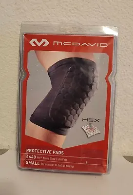 Mcdavid 6440 HEX Protective Pads Knee Elbow Shin Size Small Black Sports • $29.99