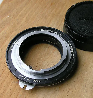 Orignal Early Tamron Adaptall  Mount For Nikon F Nikkormat Adaptor • £34.75