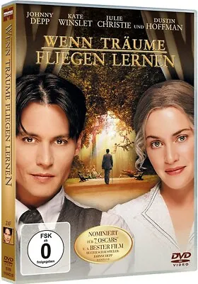 DVD WENN TRÄUME FLIEGEN LERNEN # Johnny Depp Kate Winslet ++NEU • £8.28