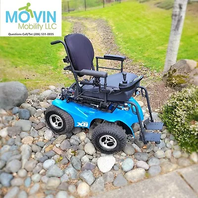 Magic Mobility Extreme X8 All Terrain Offroad Power Wheelchair 4x4 • $11999.95