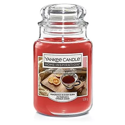 Yankee Candle Mandarin Cinnamon Tea Home Inspiration Large Jar • £19.99