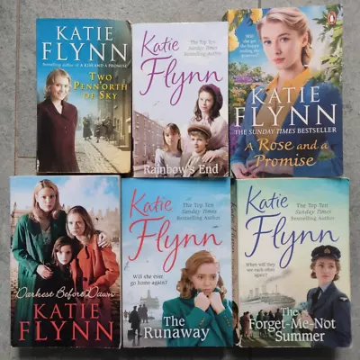 Katie Flynn Books Bundle X 6. • £8.99