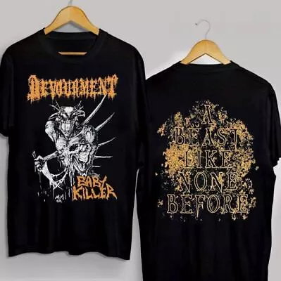 Devourment Band Double-sided Gift For Fan Black S-2345XL Unisex T-shirt • $27.91